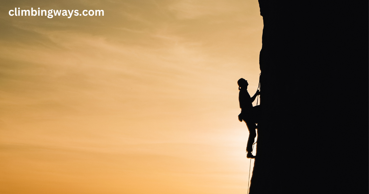 rock climbing