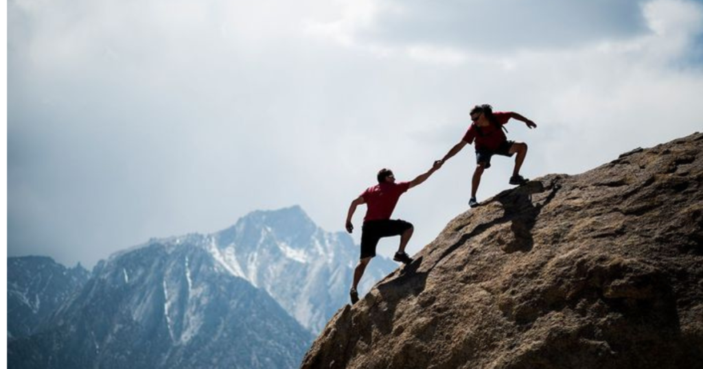 rock climbing 
